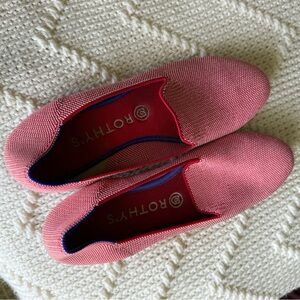 Rothy's Red Slip-On Shoes